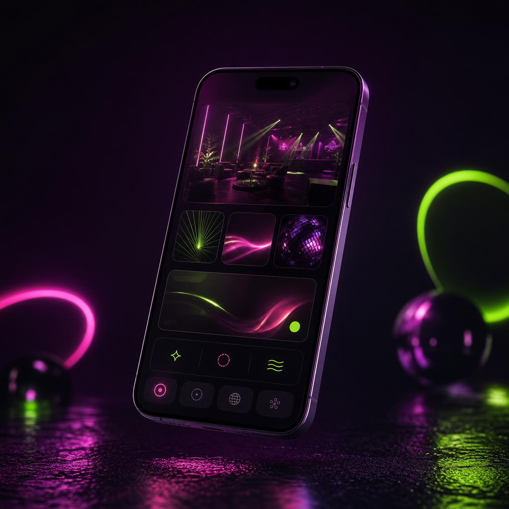 Smartphone mostrando o app Ô Lá em Casa